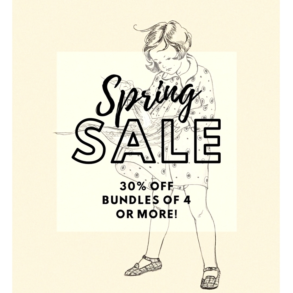 Sale sale sale! 30%off bundles of 4 or more!